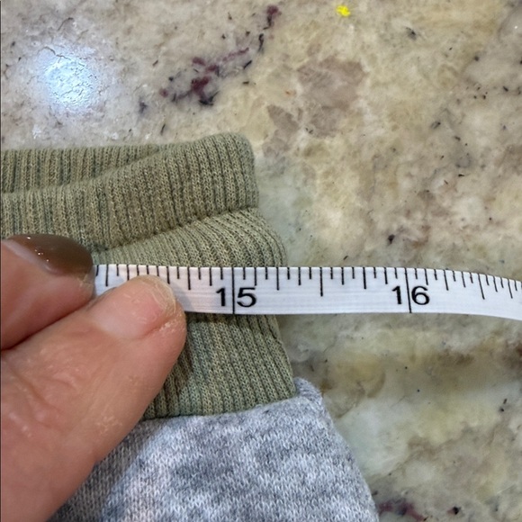 Easel Good Vibes Only Women’s Cardi With Sweats set Gray/Olive Size Small - Picture 14 of 16